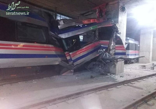 افتتاح پروژه ناتمام و وقوع حادثه خطرناک در متروی تبریز+عکس