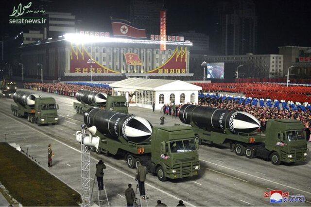 کره شمالی از موشک‌های بالستیک جدید رونمایی کرد+عکس