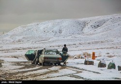 بارش برف و باران ۴ روزه در ۱۲ استان