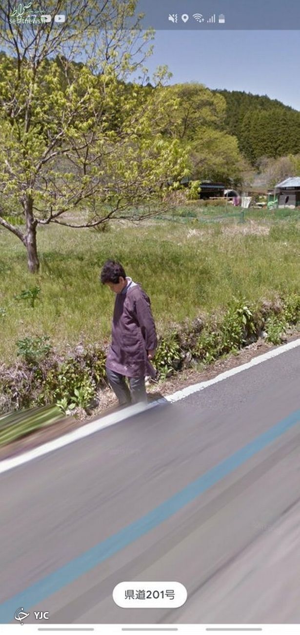 عکس عجیبی که مرد ژاپنی در گوگل ارث پیدا کرد!