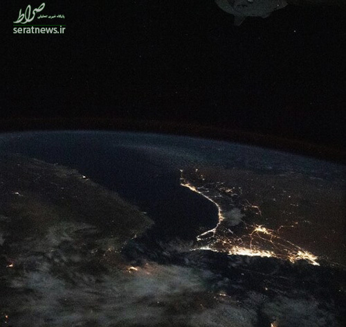 جدیدترین تصویر خلیج‌فارس از منظر فضا