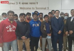 ۱۵ ماهیگیر ایرانی زندانی در هند وارد چابهار شدند