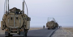 ۲ کاروان آمریکا در عراق هدف قرار گرفت