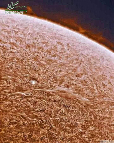 عکس/ واضح‌ترین تصویر از سطح خورشید منتشر شد