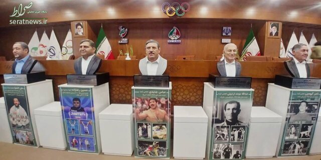 از تندیس رضازاده و جدیدی رونمایی شد + عکس از تندیس رضازاده و جدیدی رونمایی شد + عکس