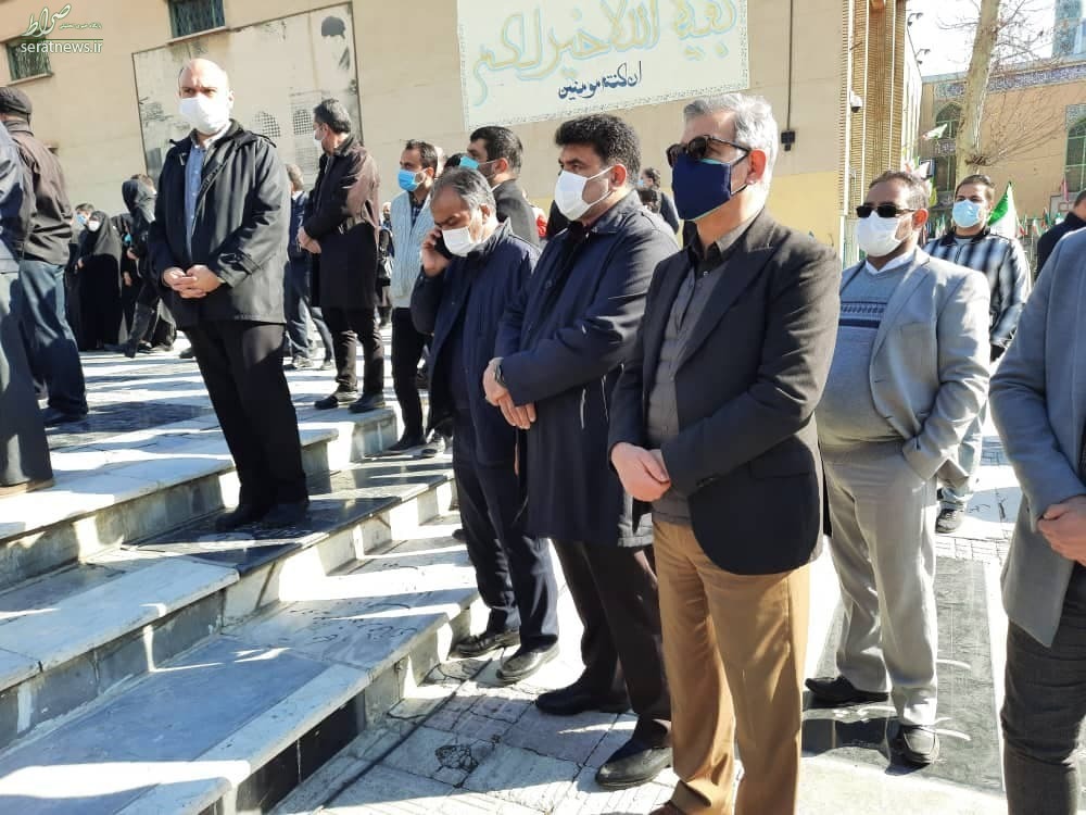 وداع آتش نشانان با محمد بزرگی، چترباز معروف +عکس وداع آتش نشانان با محمد بزرگی، چترباز معروف +عکس