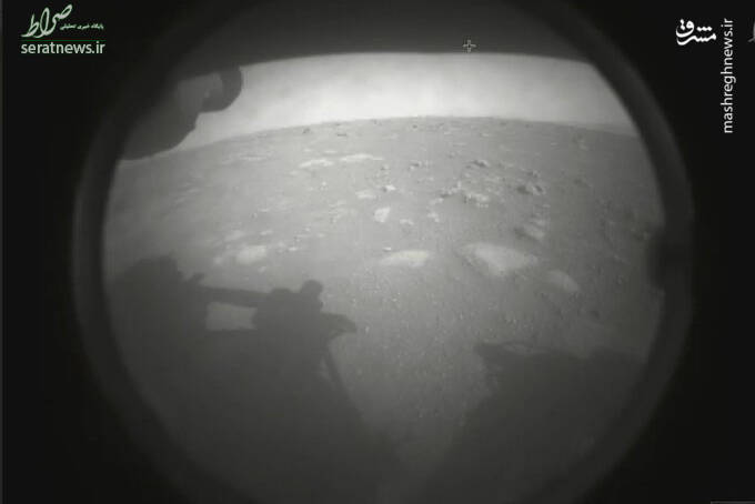عکس/ اولین تصویر کاوشگر ناسا از مریخ
