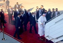 پایان سفر سه روزه پاپ به عراق با بدرقه برهم صالح