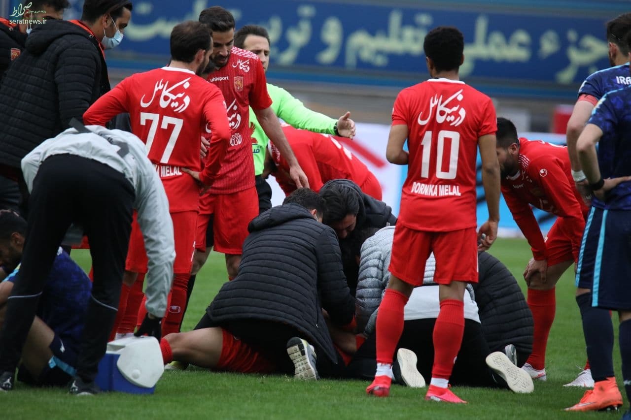 مهدی رحمتی بازهم ناجی جان یک فوتبالیست شد+ عکس مهدی رحمتی بازهم ناجی جان یک فوتبالیست شد+ عکس