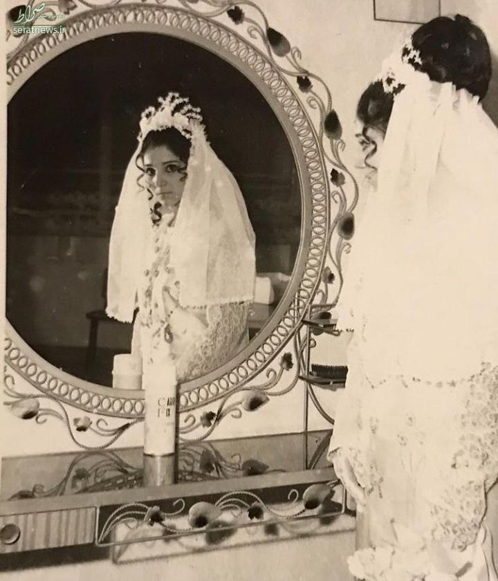 عکس/ عکس زیرخاکی از عروسی مادر الناز حبیبی