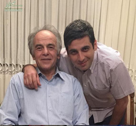 عکس/ حمید گودرزی در کنار پدرش