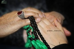 حکایت دستان جدا شده؛ روایتی از لحظات دلتنگی دختر سردار سلیمانی