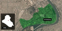 حمله موشکی جدید به منطقه سبز بغداد