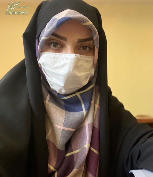 عکس/ تمنای عاجزانه مجری خوش حجاب تلویزیون