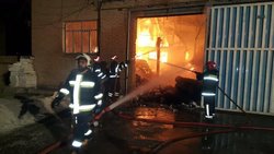 اطفای ۳ ساعته آتش سوزی فوق سنگین در کوچصفهان