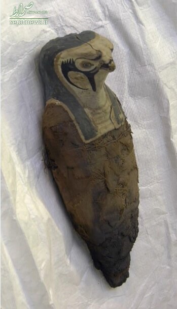 کشف یک مجسمه مومیایی‌شده مصری+عکس