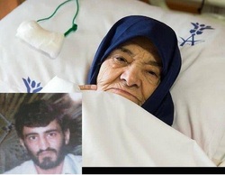مادر حاج احمد متوسلیان در بیمارستان بستری شد