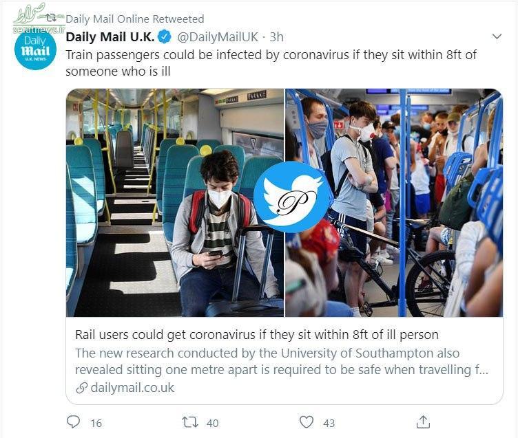 عکس/ در چه صورتی مسافران مترو کرونا می‌گیرند؟