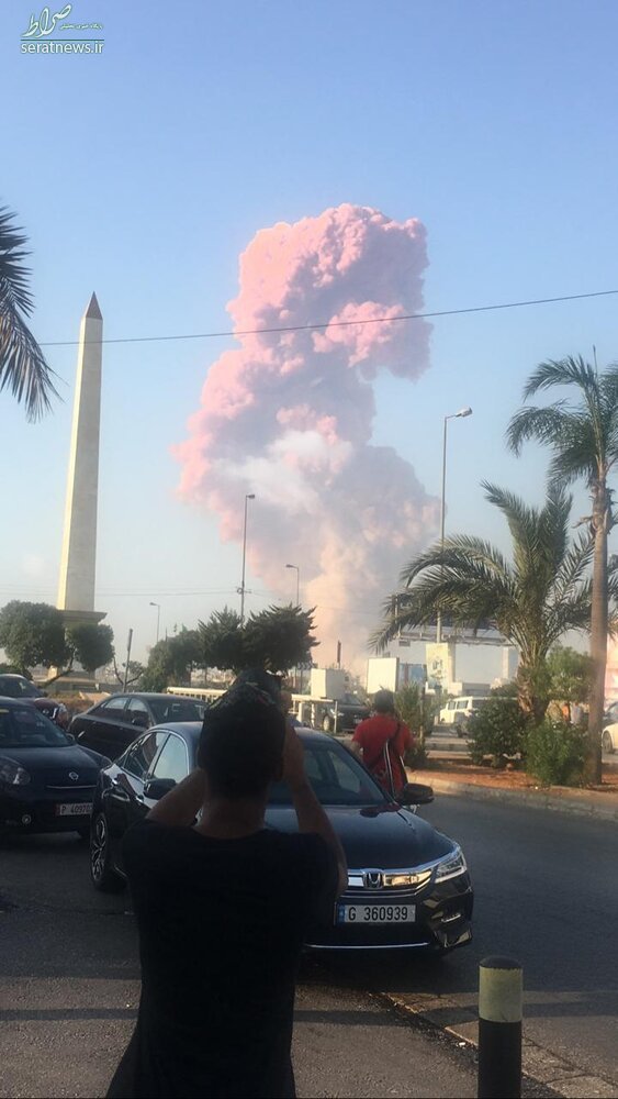 وقوع انفجار مهیب در بندر بیروت لبنان/ مرگ دبیر کل حزب کتائب لبنان+ فیلم و عکس