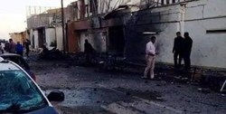 سفارت امارات در طرابلس به آتش کشیده شد+تصاویر