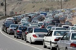 ترافیک سنگین در راه‌های ورودی به تهران