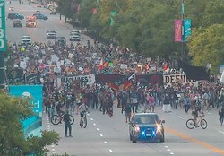 کشته شدن یک نفر در اعتراضات تگزاس