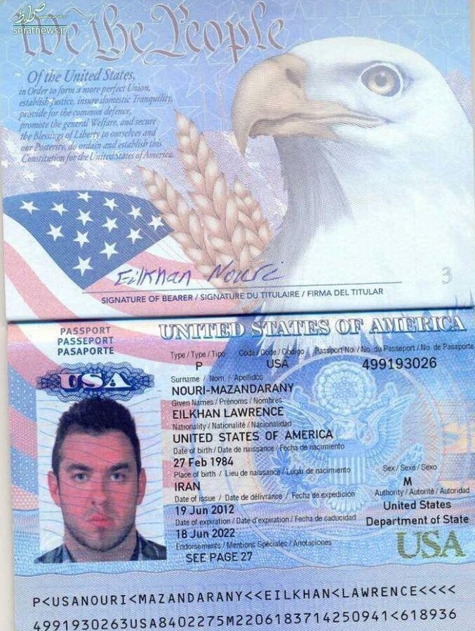پاسپورت آمریکایی بالاخره کار دست رئیس فدراسیون داد+عکس
