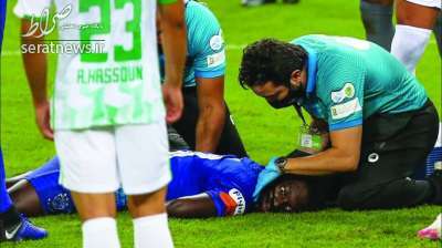بازیکن الهلال غش کرد +تصاویر بازیکن الهلال غش کرد +تصاویر