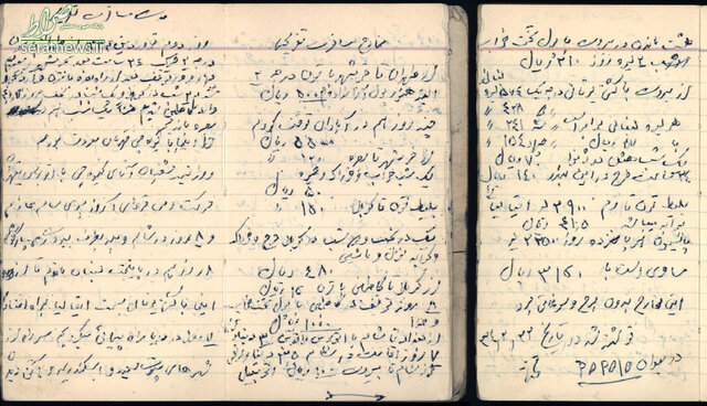 انتشار صفحاتی از دفترچه خاطرات غلامرضا تختی+ عکس