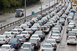ترافیک سنگین در محور‌های آزادراه تهران-قم و آزادراه تهران-شمال