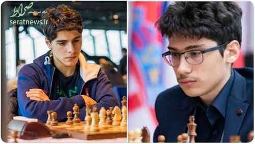 ۲شطرنج‌باز ایرانی زیر پرچم‌های مختلف، مقابل هم! +عکس