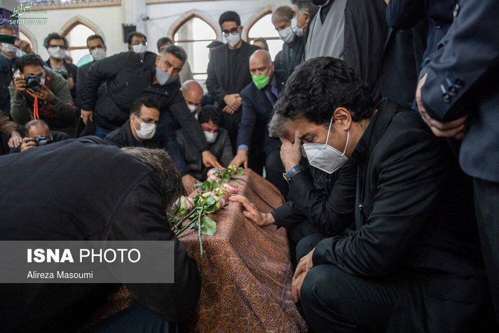 نماز بر پیکر محمدرضا شجریان در بهشت زهرا/ انتقال به طوس برای تشییع+ تصاویر