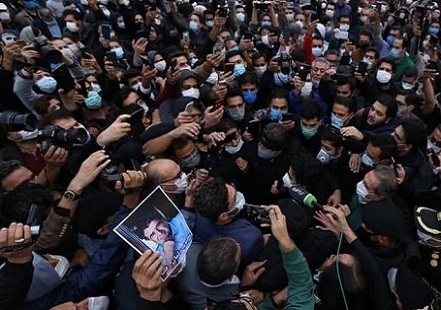 تصاویر/ خداحافظی با محمدرضا شجریان در بهشت زهرا