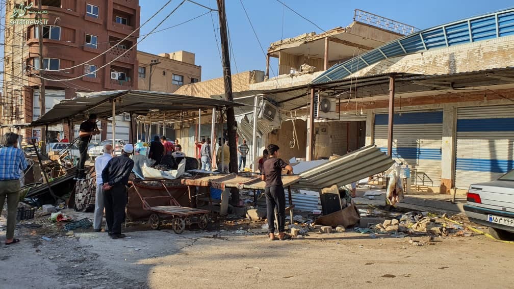 انفجار گاز و کرونا در بازارچه عامری/ آمار ضد و نقیض از کشته‌ها+ عکس