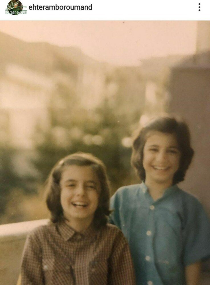 عکس/ تصویری خاطره‌انگیز و شاد از لیلا حاتمی و لیلی رشیدی