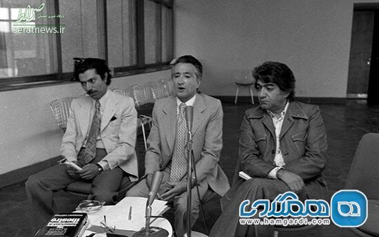 عکس/ عزت الله انتظامی و علی نصیریان، ۴۰ سال قبل