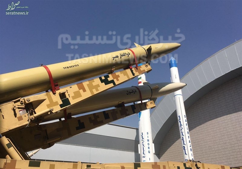 موشک جدید سپاه رونمایی شد+عکس