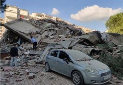 آخرین اخبار از زلزله ازمیر/ ۲۴ جان‌باخته و ۸۰۴ مجروح