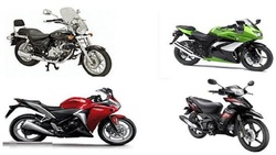 قیمت انواع موتورسیکلت در ۱۷ آبان