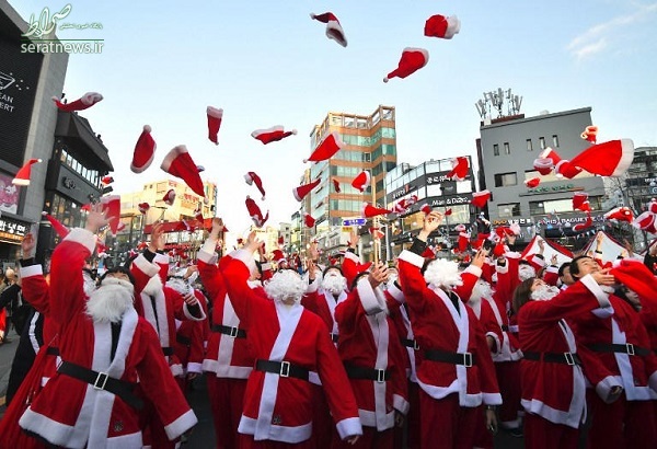 بابانوئل مجازی آخرین دستاورد کرونا برای کریسمس