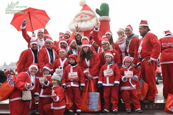 بابانوئل مجازی آخرین دستاورد کرونا برای کریسمس