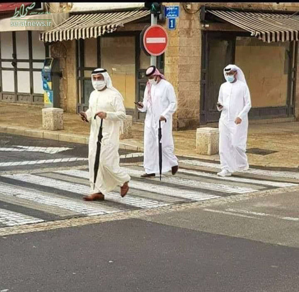 عکس/ گردشگران اماراتی در خیابان‌های تل‌آویو