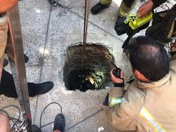 نجات دختر ۱۲ ساله یزدی از عمق ۲۰ متری چاه