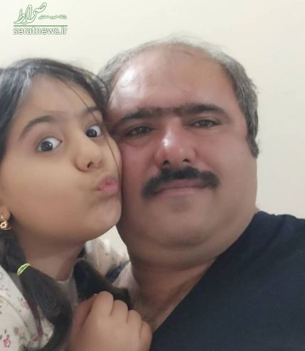 عکس/ سلمان سریال «نون خ» در کنار دخترش