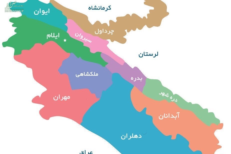 ‌ایلام ‌صدر‌نشین استان‌های کشور در شیوع کرونا شد+ نقشه و آمار