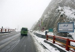 جاده هراز نیز مسدود شد