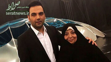 عکس/ احسان علیخانی در کنار مادرش