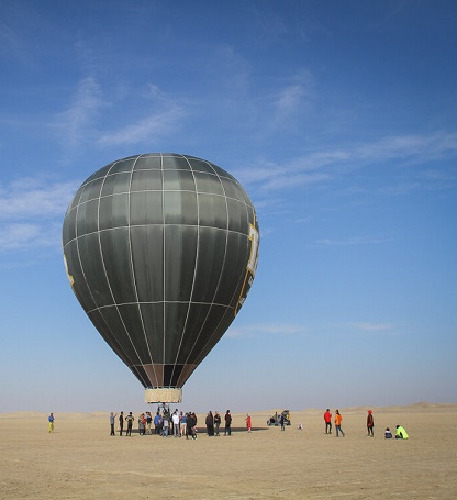 تصاویر / سقوط آزاد از بالن