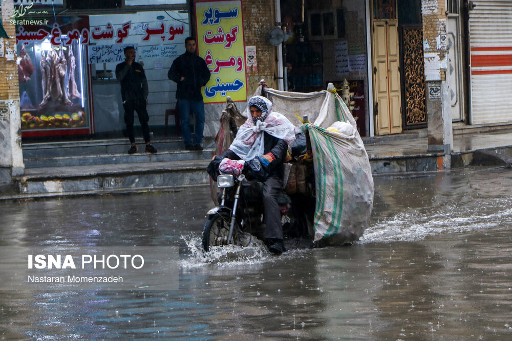 عکس / اهواز غرق در آب