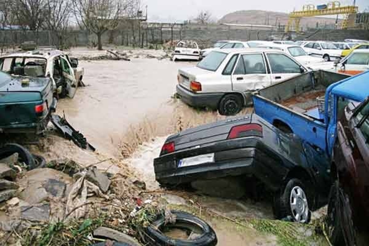 فیلم/سیلاب وحشتناک در شهر برازجان